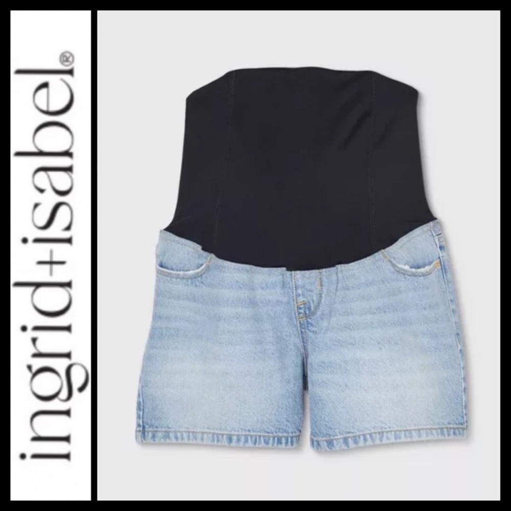 NWT Ingrid & Isabel Crossover Midi Shorts